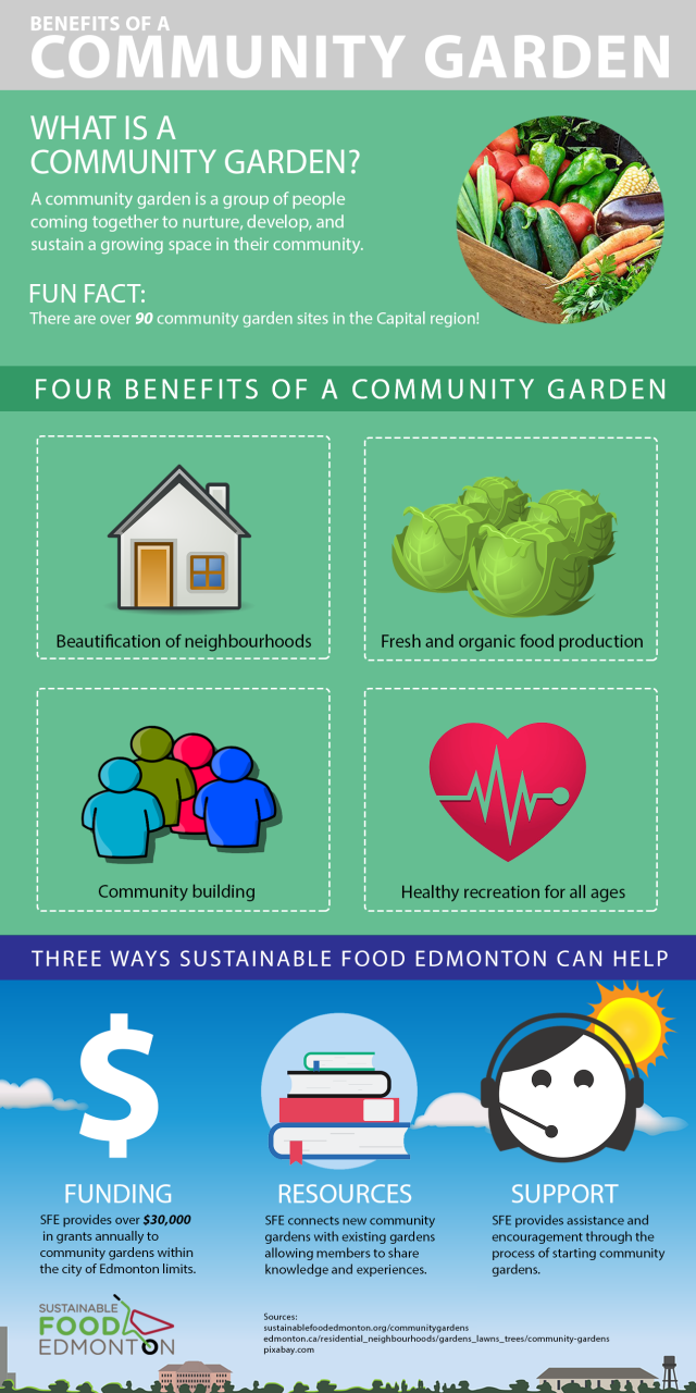 Blog Benefits Of A Community Garden Infographic Jasmin P Joe